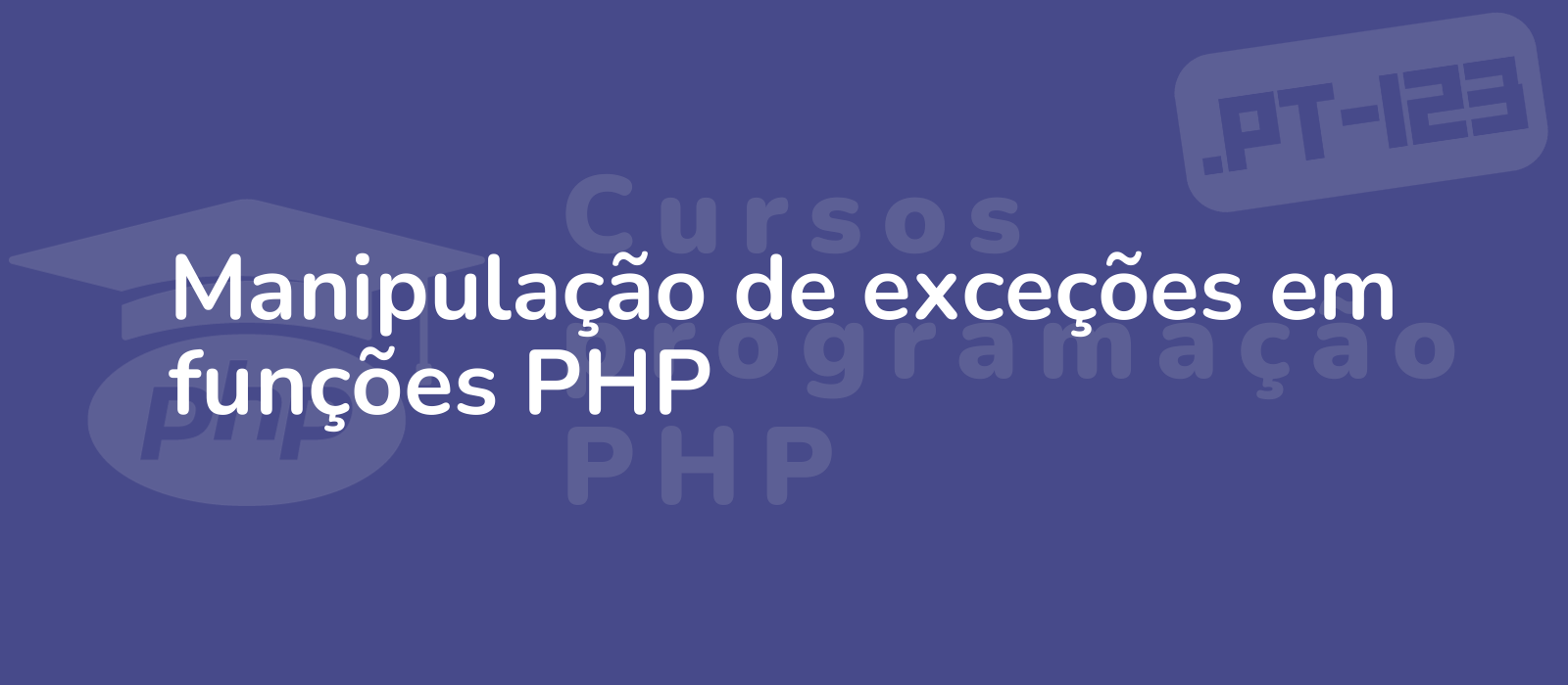 expert programmer handling php exceptions with precision against a sleek blue background showcasing technical proficiency 8k exceptional detail